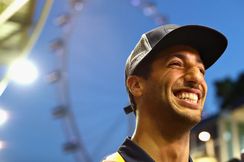 Előkészületek a Forma-1-es Szingapúri Nagydíjra, Daniel Ricciardo, Red Bull Racing 