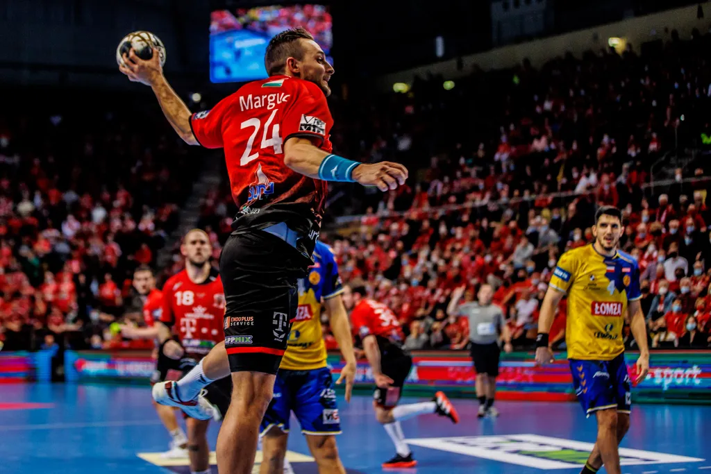 Telekom Veszprém, VIVE KIELCE, férfi, kézilabda, Bajnokok Ligája, BL, mérkőzés, meccs Gasper Marguc 