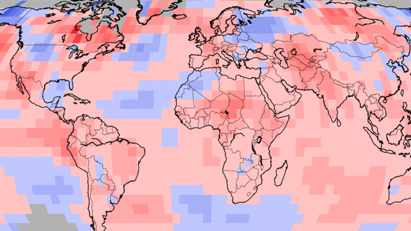 globális felmelegedés, eltérés az átlagtól, 2014 június, JPG 