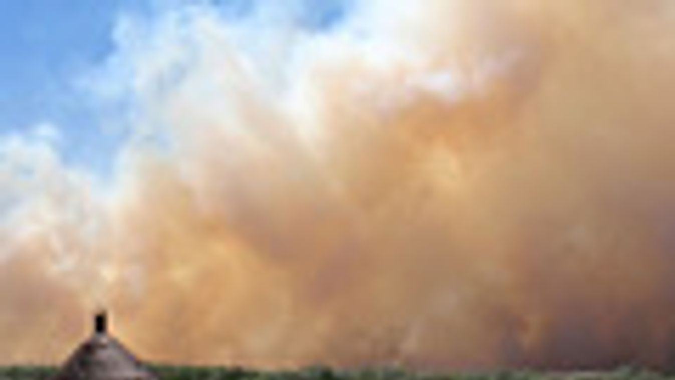 Tűzvész pusztított Bugacon, 1100 hektár erdő égett le
