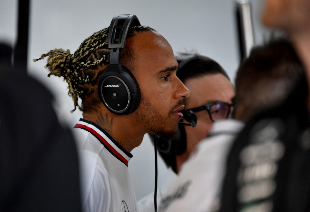 Forma-1, Lewis Hamilton, Francia Nagydíj 2022, péntek 