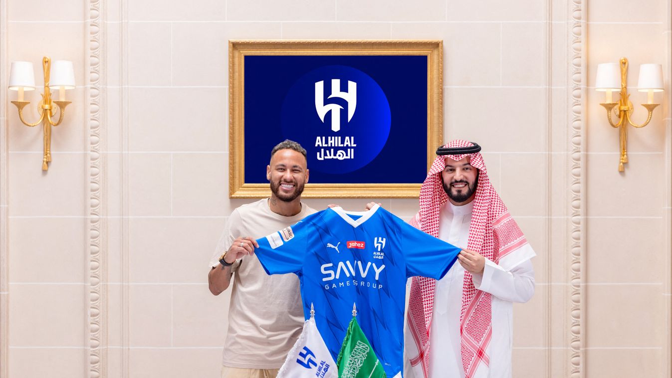 Neymar joins Saudi club Al Hilal from Paris Saint-Germain Saudi Arabia,2023,Al Hilal,August,Brazilian football player,Braz Horizontal 