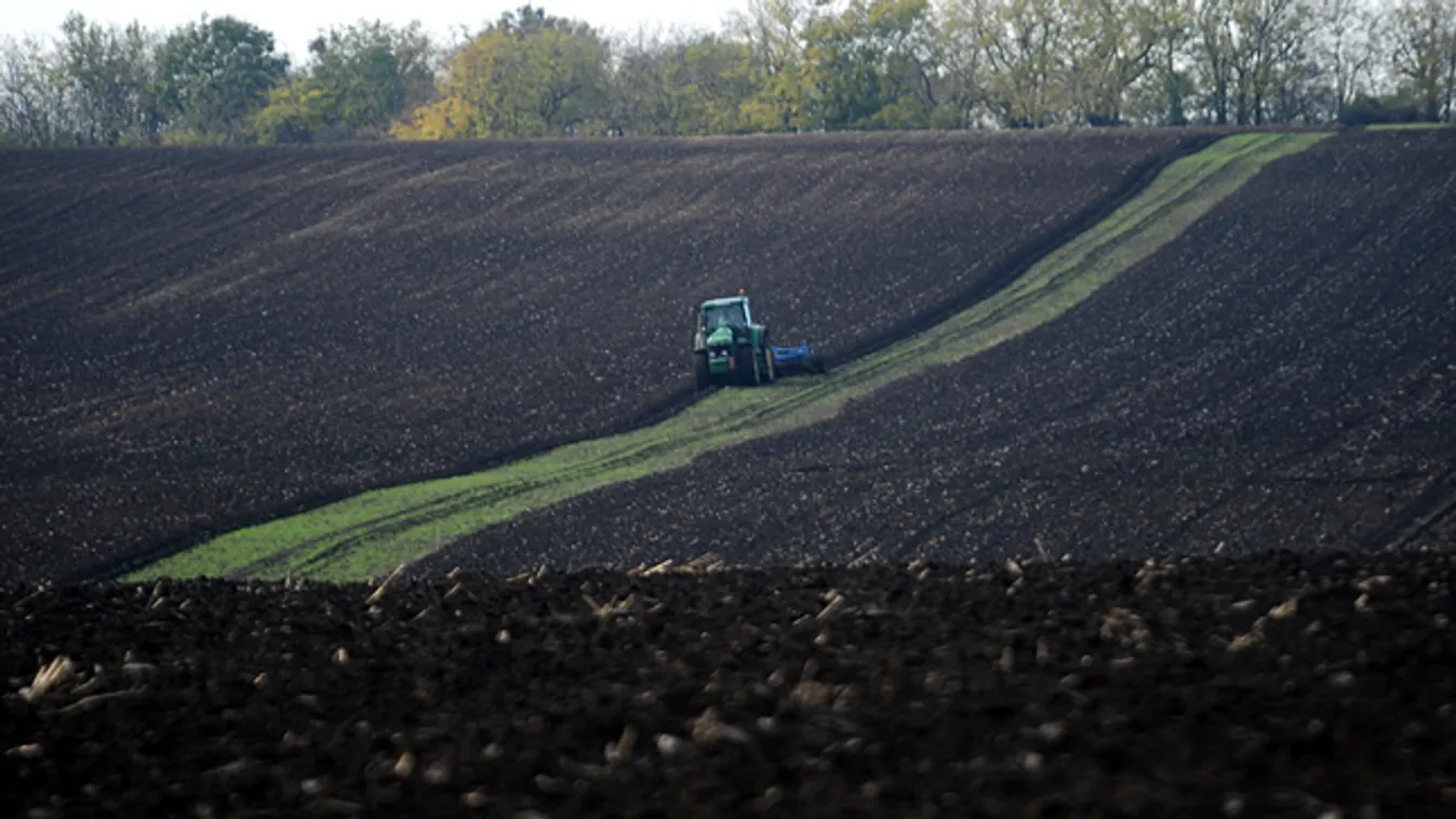 2014-től érvényes agrártámogatások, földtörvény, harc a földekért, szántóföld Alcsútdoboznál 
