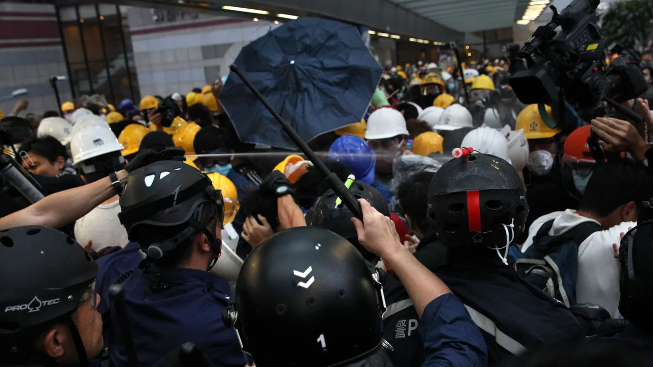 Hongkong, tüntetés 