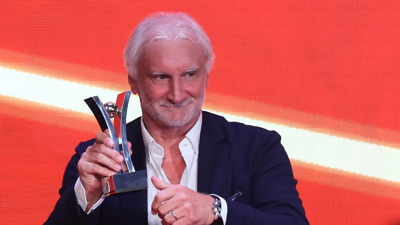 Sport Bild Award 2022 ceremony Human Interest Awards --- Soccer Rudi Völler Horizontal CELEBRITY MEDIA 