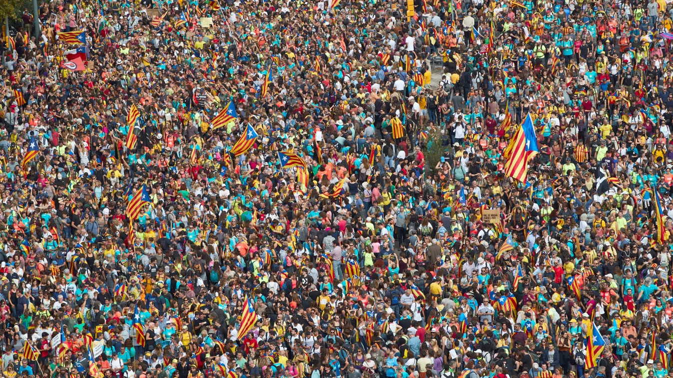 Katalán tüntetés 