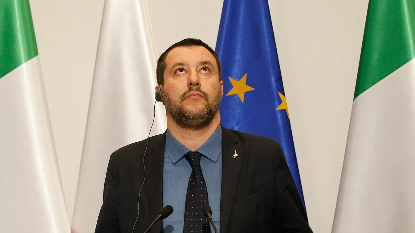 Matteo salvini, olasz belügyminiszter 