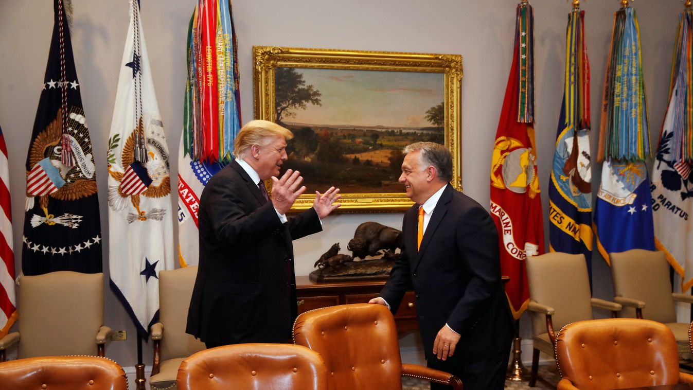 Trump-Orbán csúcstalálkozó, magyar-amerikai politikai csúcs, Orbán Viktor, Donald Trump, 2019.05.13. 