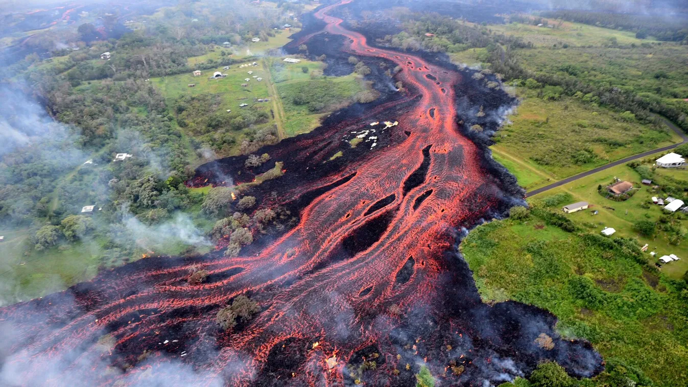 US: Hawaii volcano destroys dozens of structures USA Disaster Hawaii Kilauea volcano 