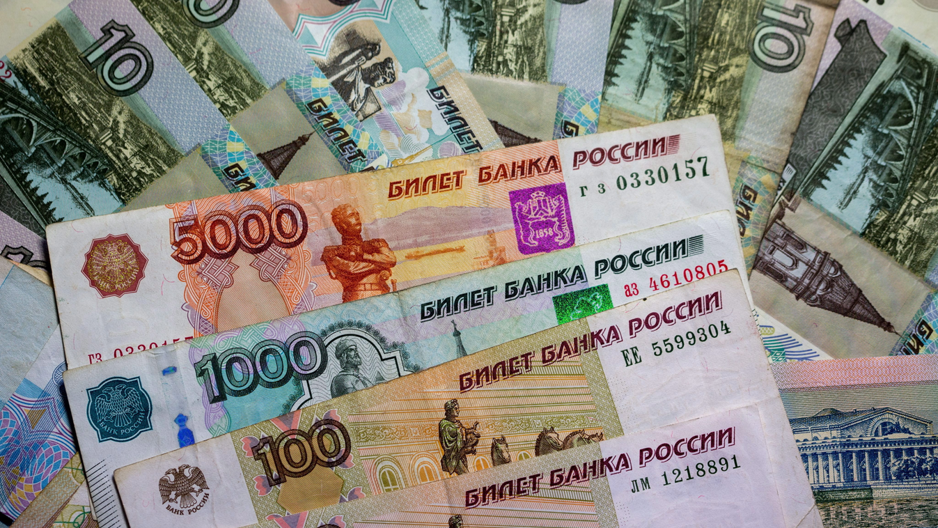 bankjegy rubel 