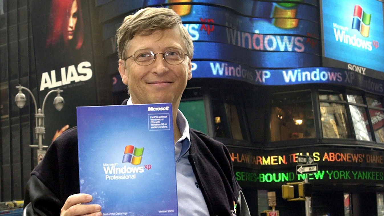 Vége az XP-nek, újjáéledhet a Microsoft, Bill Gates és az XP 