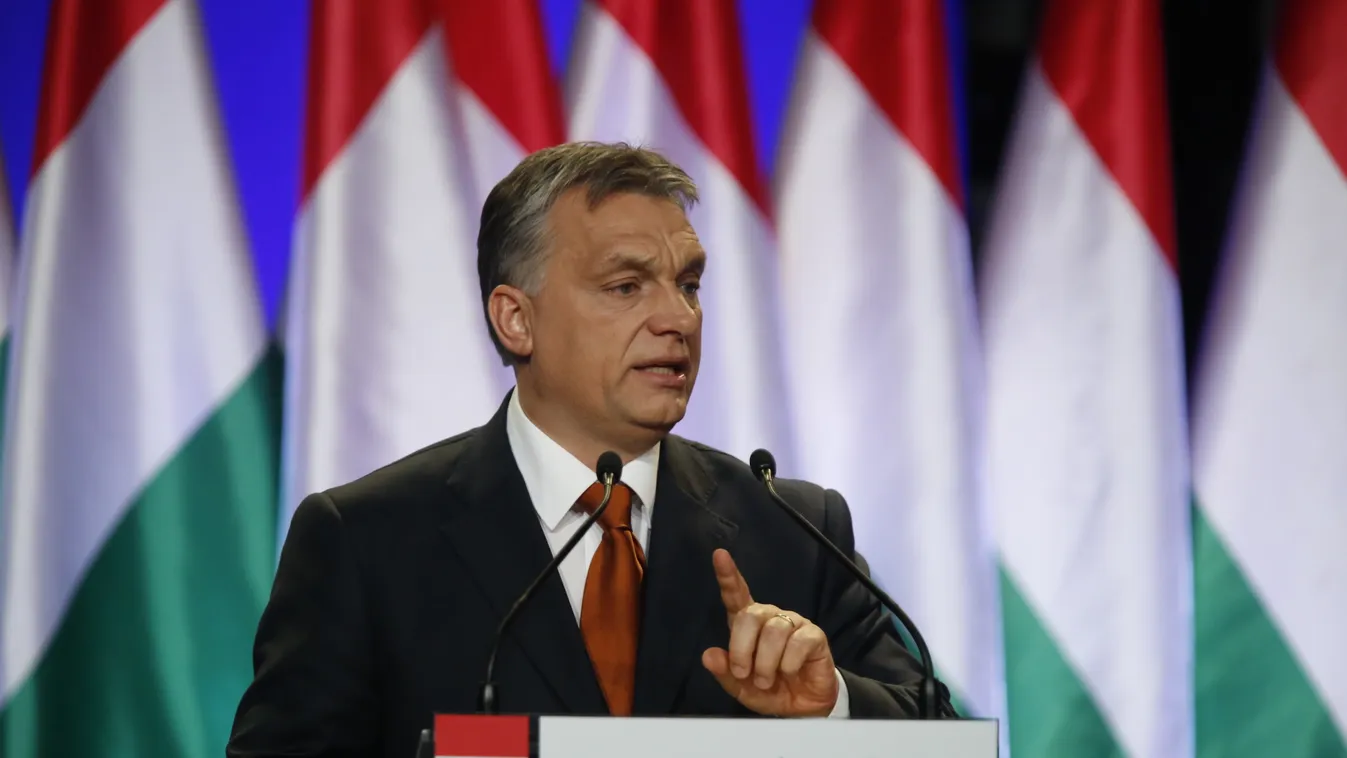 Orbán évértékel 