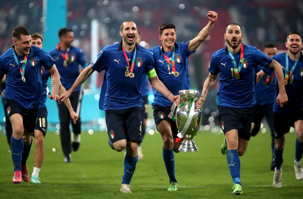 Olaszország - Anglia, Foci EB, labdarúgó Európa-bajnokság, Euro 2020, labdarúgás, döntő, Wembley Stadion, London, 2021.07.11. 