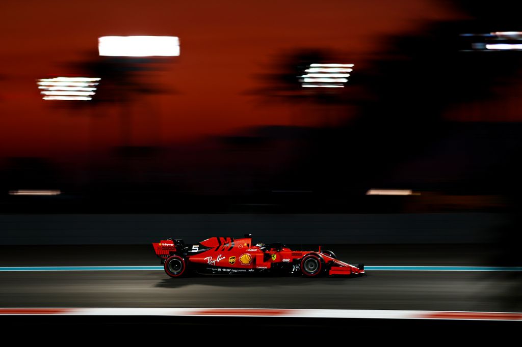 Forma-1, Sebastian Vettel, Ferrari, Abu-dzabi Nagydíj 2019, második szabadedzés 