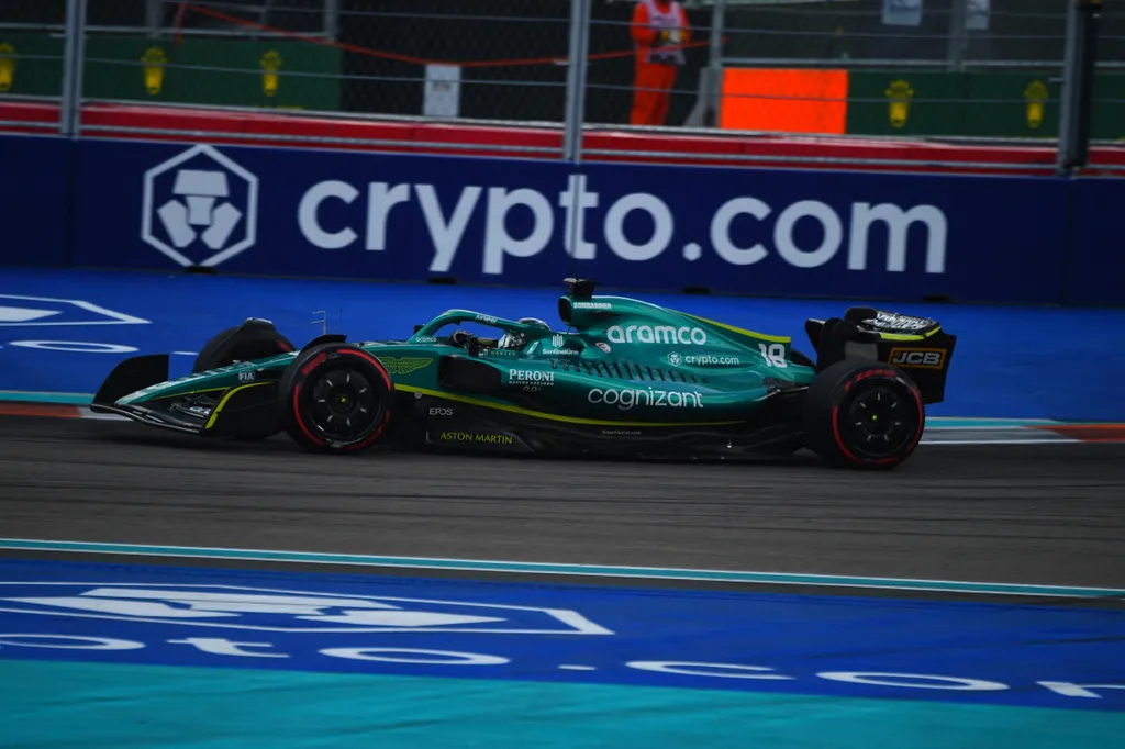 Forma-1, Miami Nagydíj, Lance Stroll, Aston Martin 