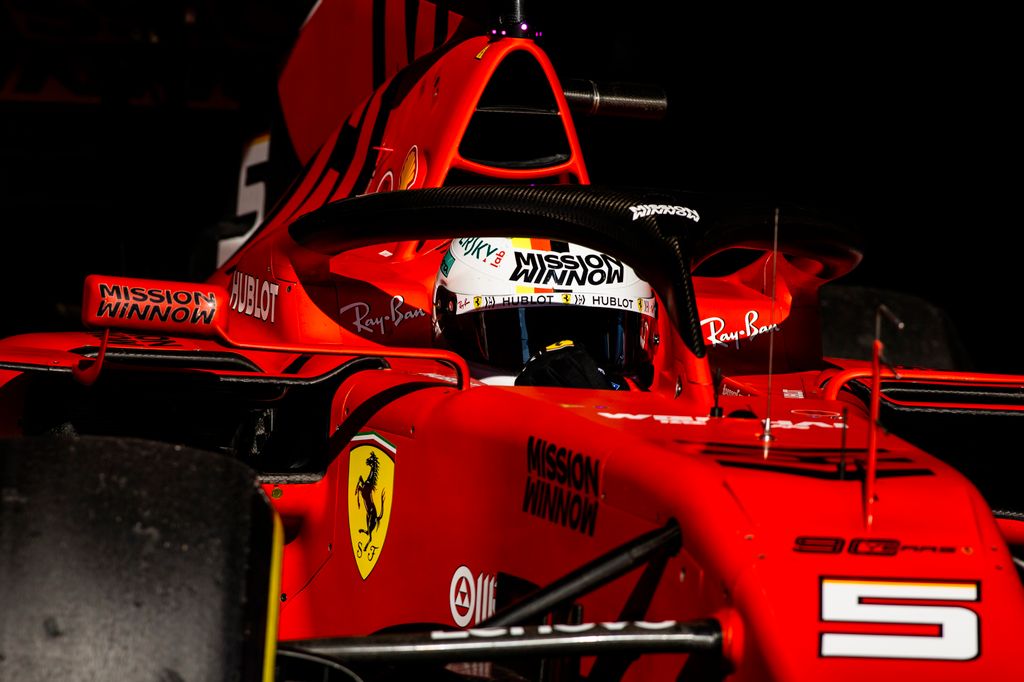 Forma-1, teszt, Barcelona, 6. nap, Sebastian Vettel, Scuderia Ferrari 