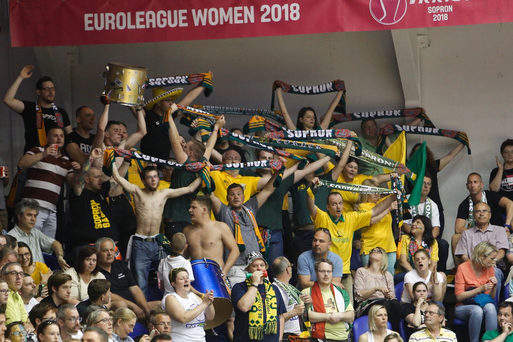 Kosárlabda Euroliga négyesdöntő, Sopron, 2018.04.22. 