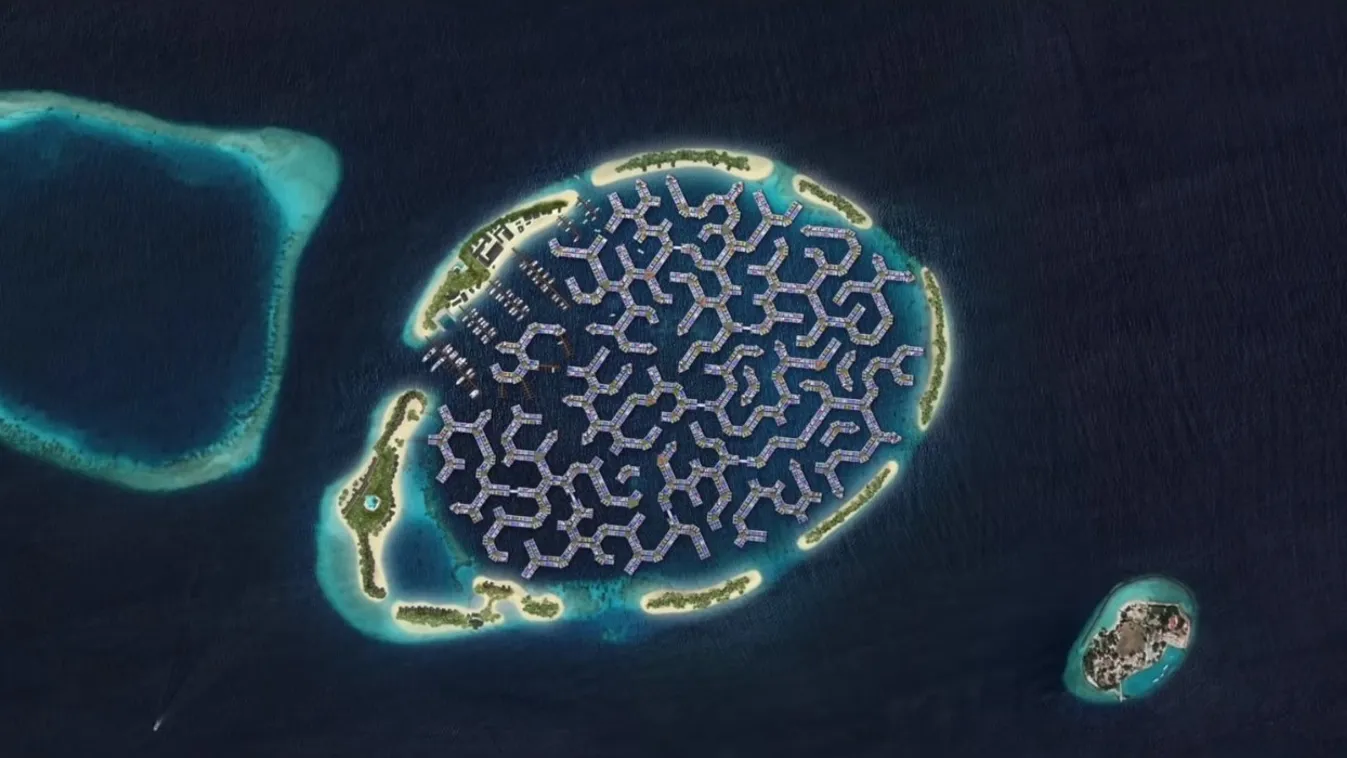 maldives, szigetek, úszó sziget, floating island 