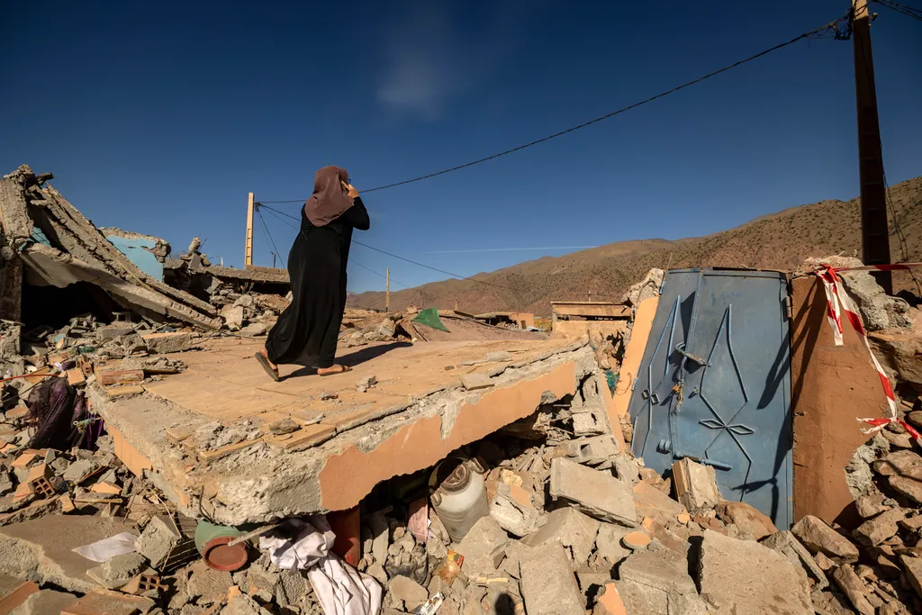 TOPSHOTS Horizontal Marokkó földrengés, Észak-Afrika, 2023.09.12. 