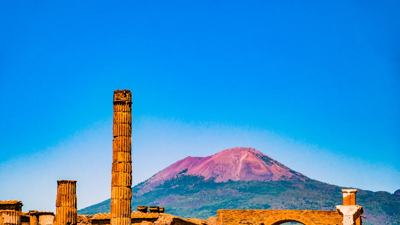Pompeii, Olaszország, romváros, 