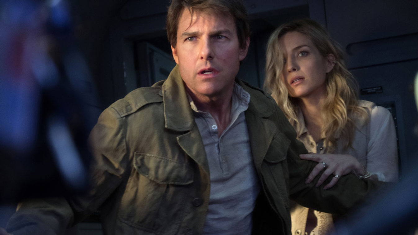 Tom Cruise és Annabelle Wallis A múmia című filmben 