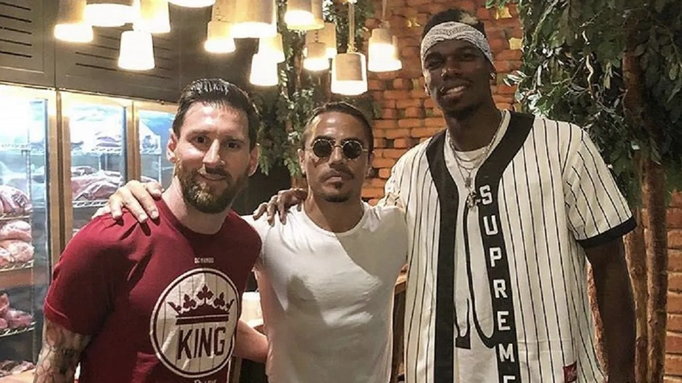 Paul Pogba, Lionel Messi, Salt Bae 