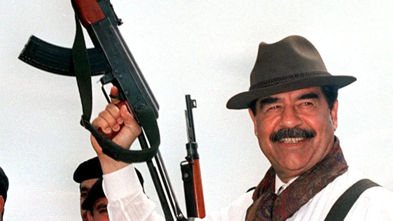Saddam Hussein puska 