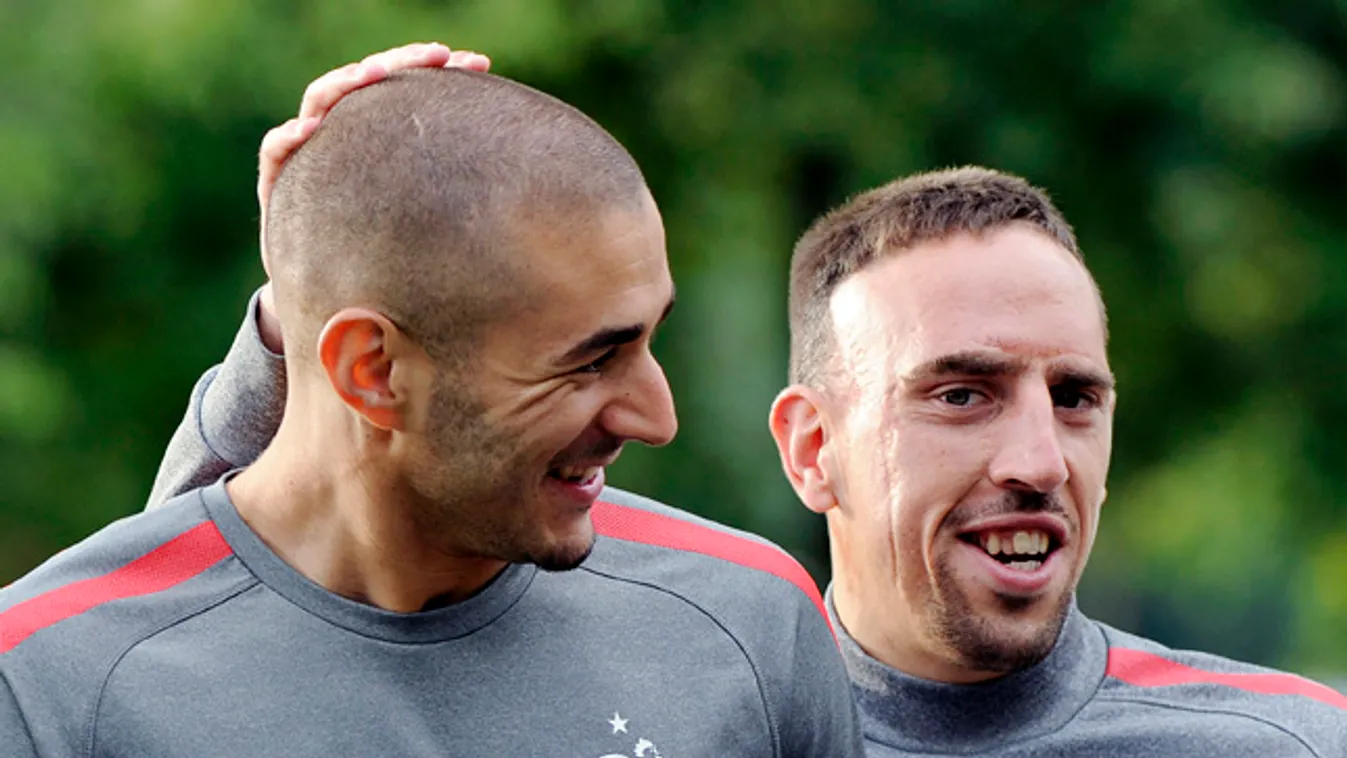 Francia válogatott, bemutató cikkhez, Ribéry és Benzema