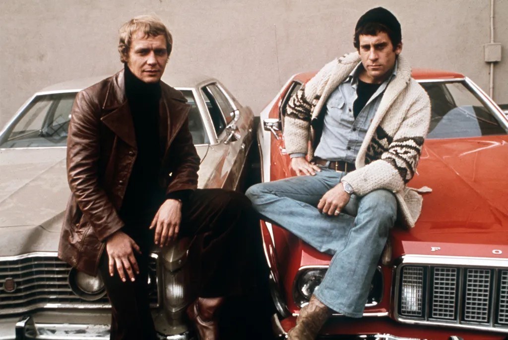 The original 'Starsky & Hutch' ACE Arts-Culture-Entertainment TELEVISION UNITED_STATES:USA group posing series starsky_and_hutch HORIZONTAL 