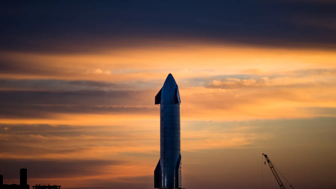 SpaceX Starship SN9 Cleared For Launch NurPhoto General News Human Interest January 13 2021 13th January 2021 Starship Launch Test Horizontal SCIENCE AND TECHNOLOGY 