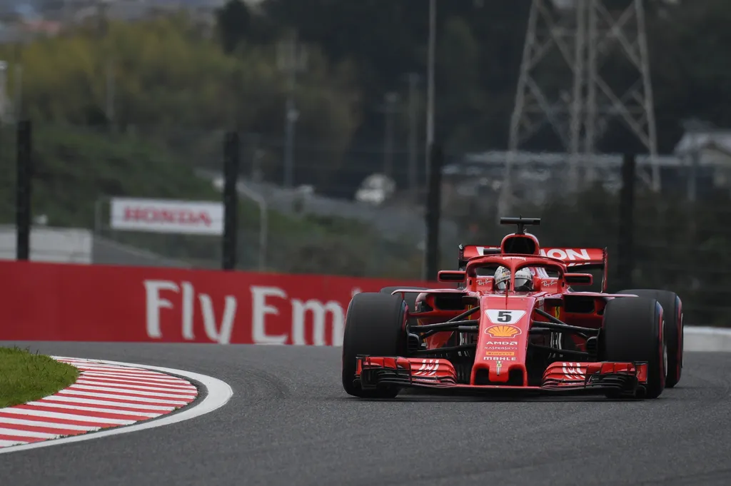 Forma-1, Japán Nagydíj, Sebastian Vettel, Scuderia Ferrari 