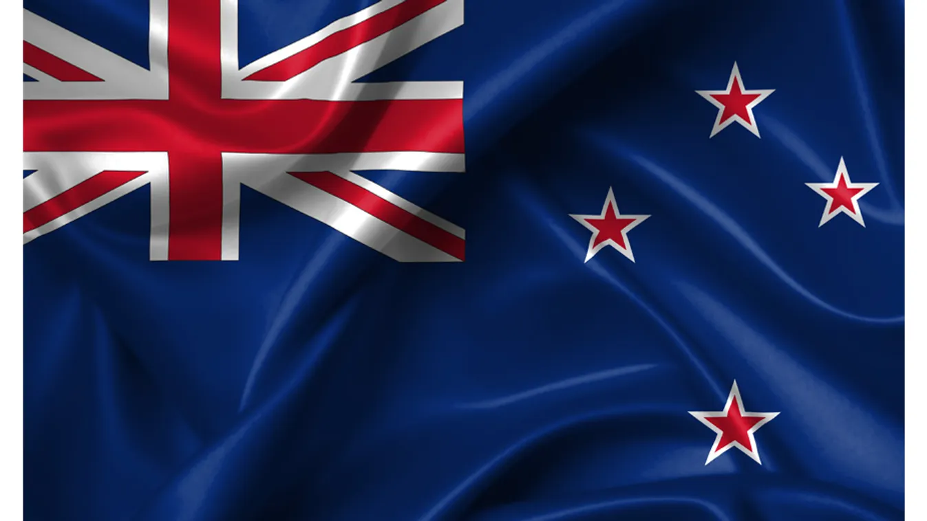 új-zéland, zászló 