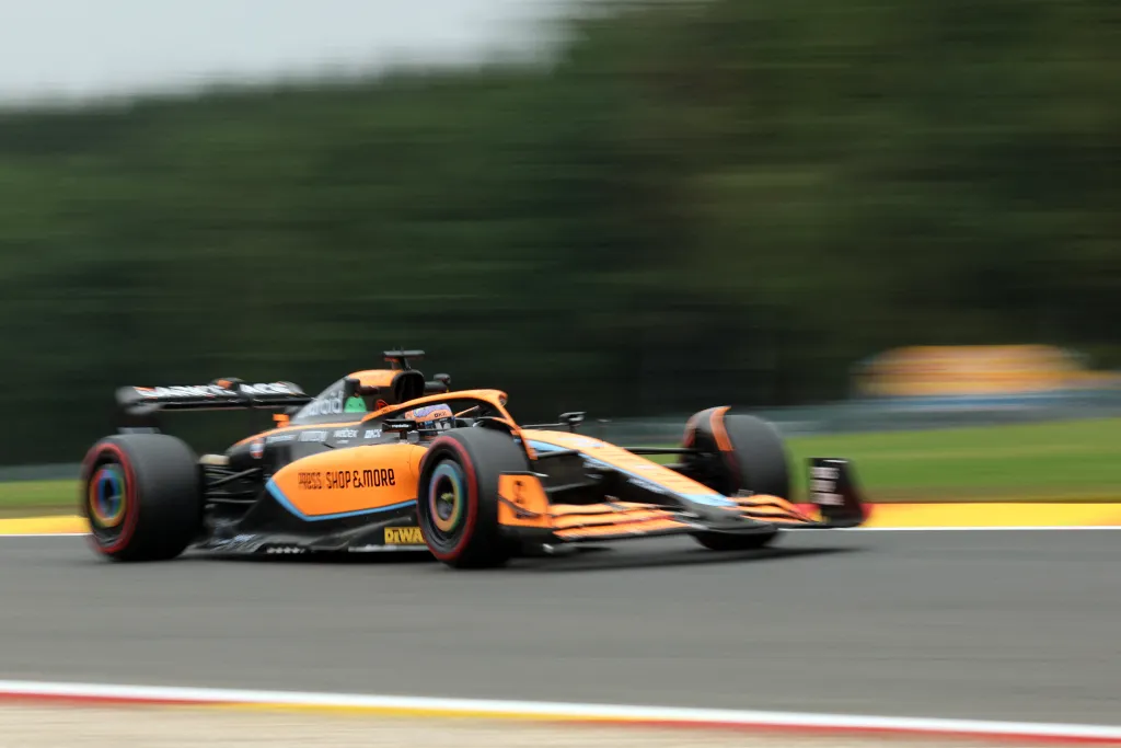 Forma-1, Belga Nagydíj 2022, péntek, Daniel Ricciardo 