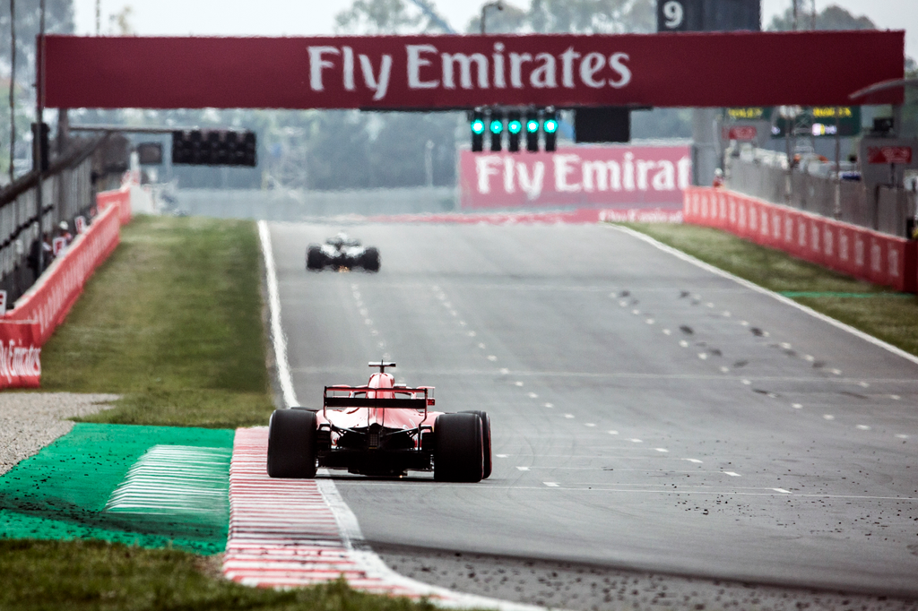 A Forma-1-es Spanyol Nagydíj szombati napja, Scuderia Ferrari, címlap 