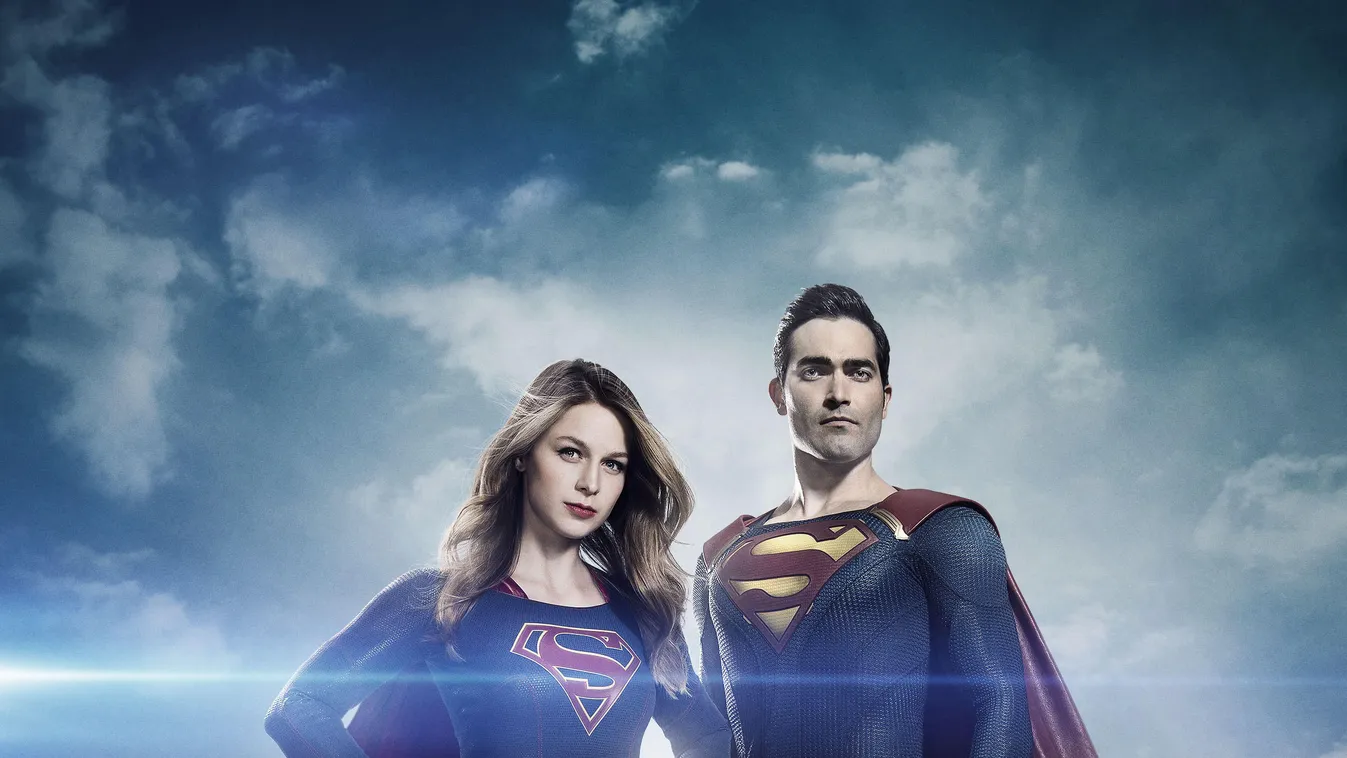 Tyler Hoechlin (Superman), Melissa Benoist (Supergirl) 