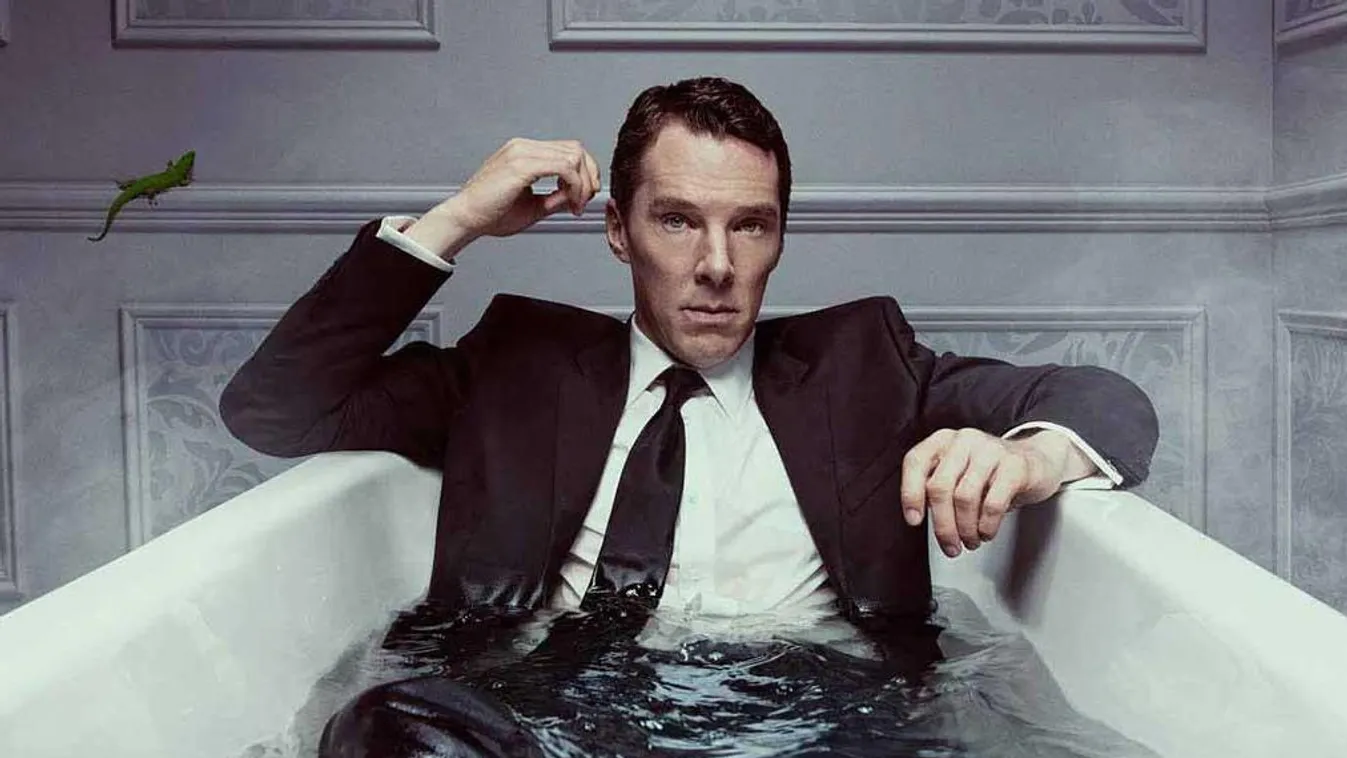 Benedict Cumberbatch a Patrick Melrose plakátján 