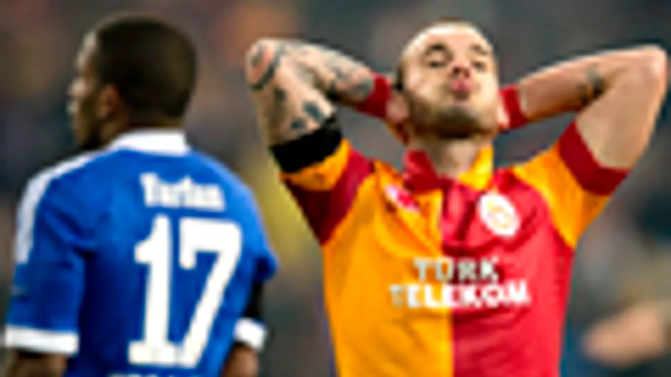 Schalke - Galatasaray, BL, Wesley Sneijder
