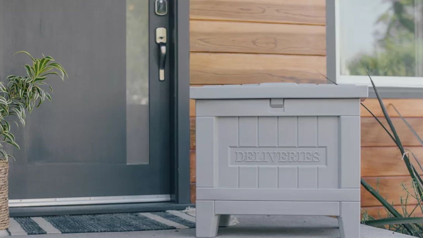 yale smart delivery box futár küldemény 