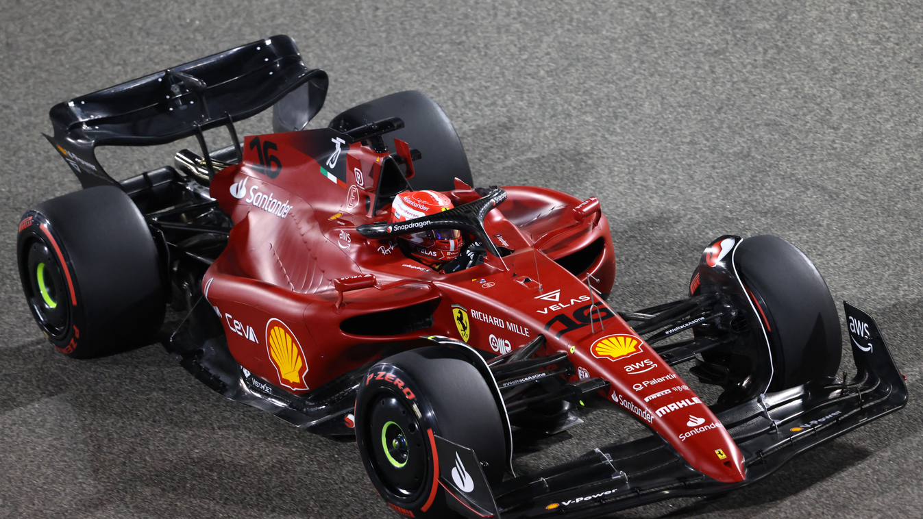 Forma-1, Charles Leclerc, Ferrari, Bahreini Nagydíj 2022, péntek 