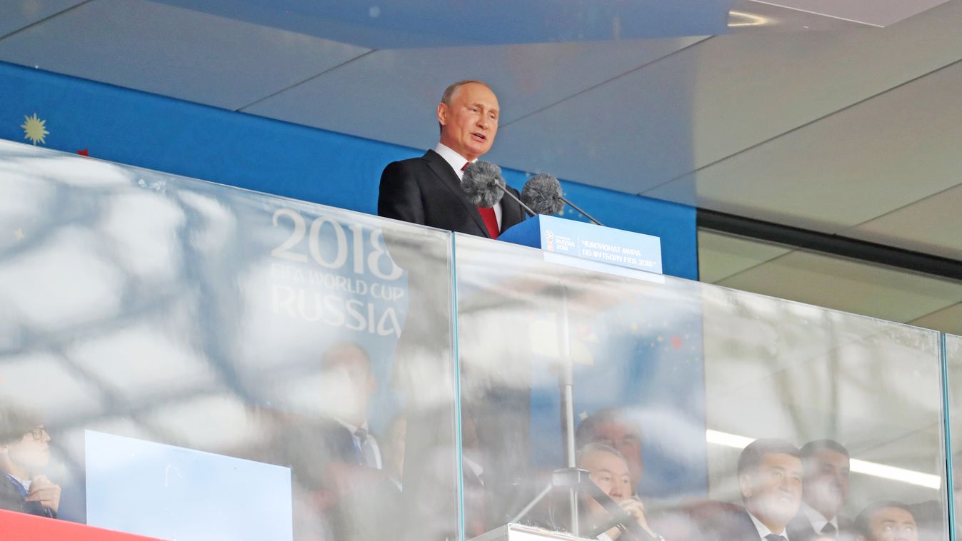 Opening ceremony of FIFA World Cup Russia Soccer FOOTBALL POLITICS 
