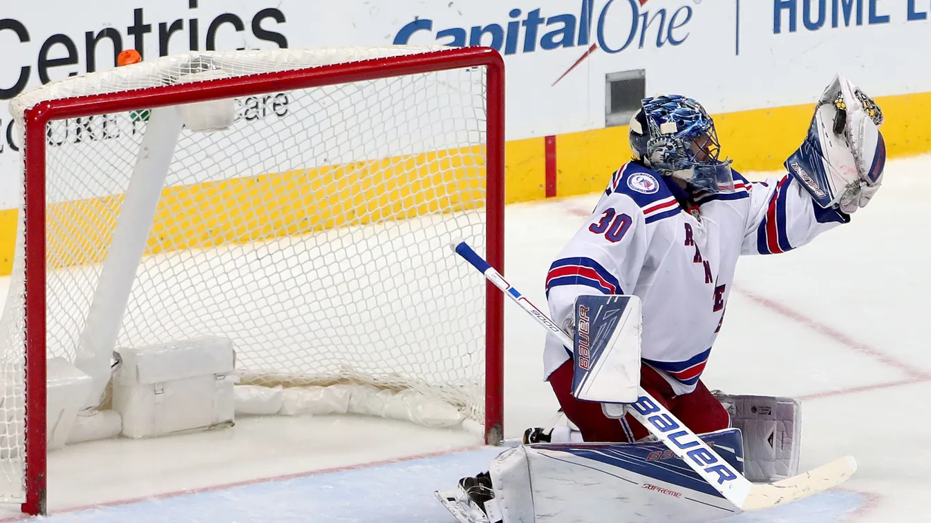 New York Rangers v Dallas Stars, Henrik Lundqvist GettyImageRank2 SPORT ICE HOCKEY National Hockey League 