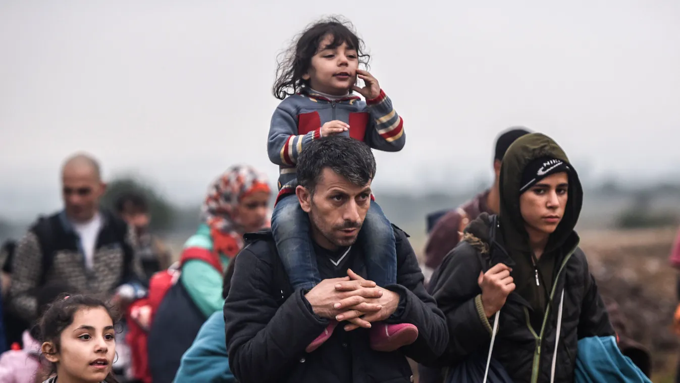 migráns menekült menekültek migránsok macedón szerb határ 