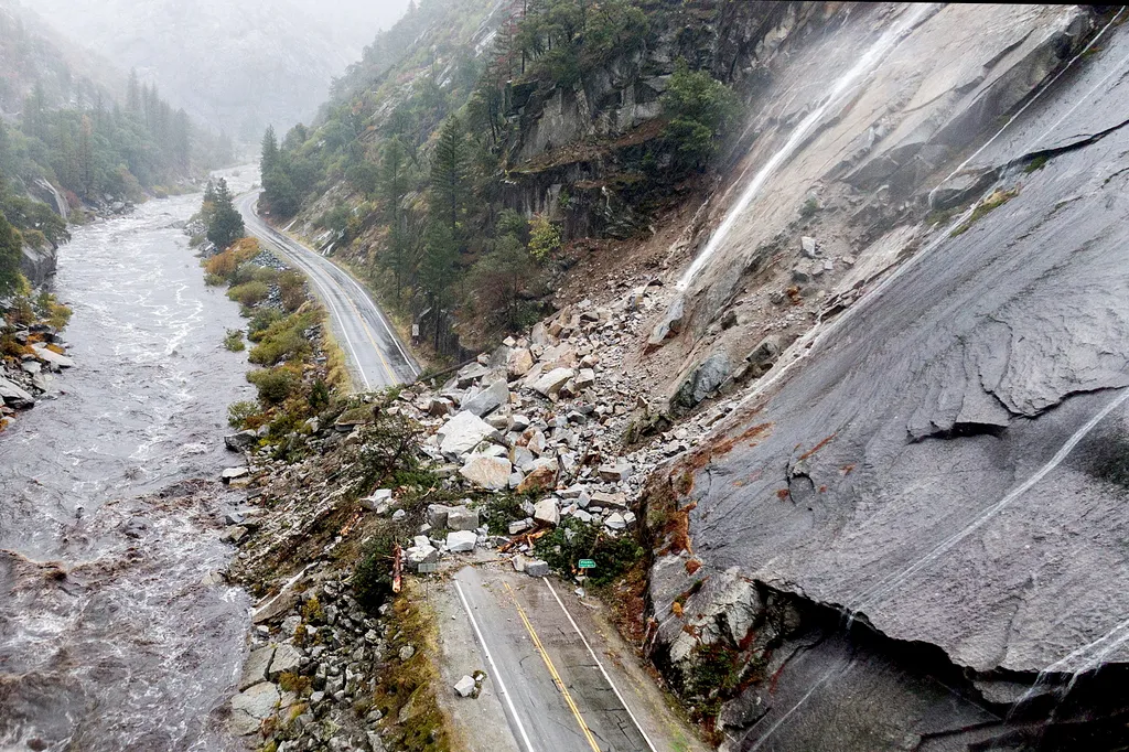 "Bomb Cyclone", Kalifornia, USA, vihar, ciklon 