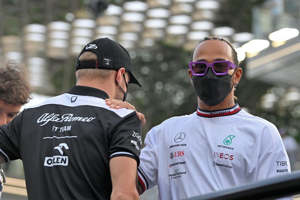 Forma-1, Lewis Hamilton, Valtteri Bottas, Szaúd-arábiai Nagydíj 2022, futam 