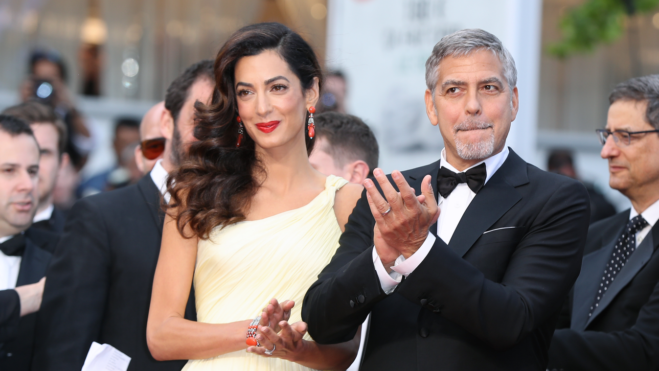 George Clooney, Amal Clooney, Cannes-i Filmfesztivál 2016 