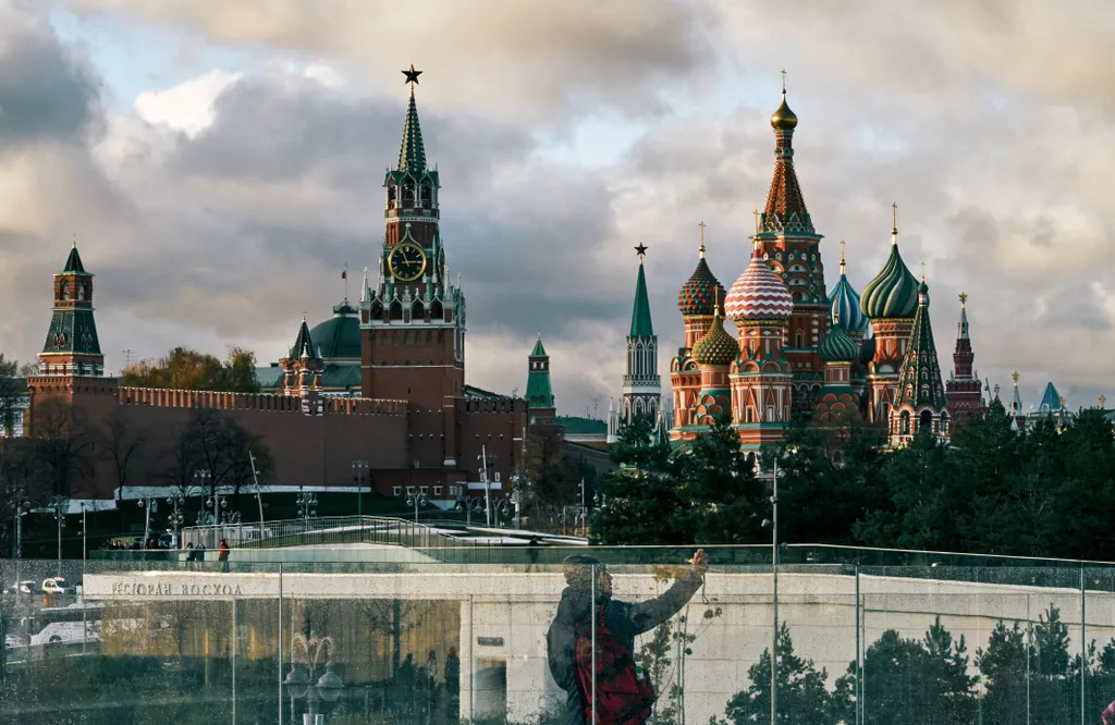 A legzsúfoltabb városok - galéria Russia Moscow Cityscapes passer-by autumn city Horizontal 