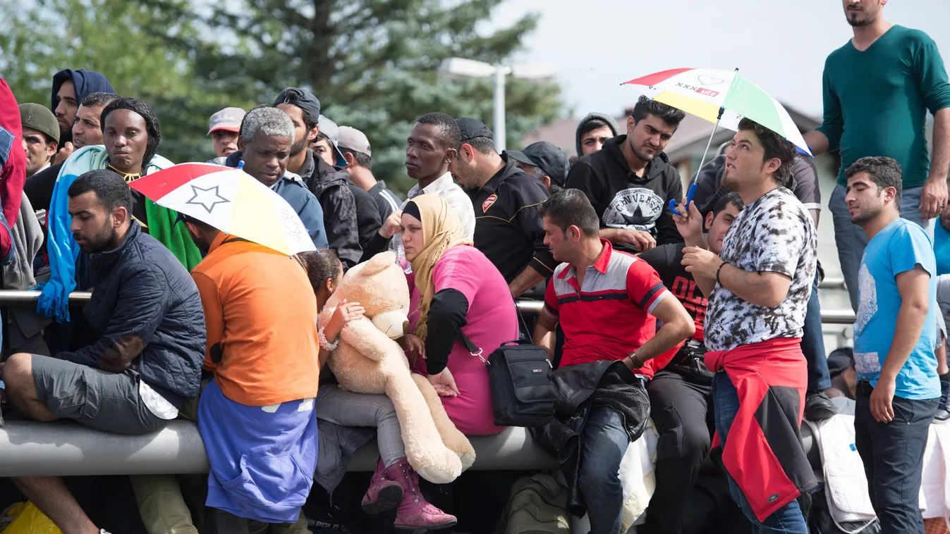 Németország menekültek, migráns 