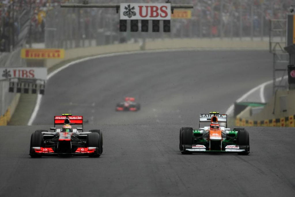 Forma-1, Force India, Nico Hülkenberg, Brazil Nagydíj 2013, Lewis Hamilton 