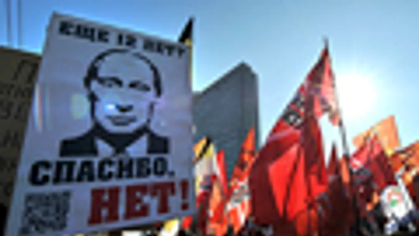 oroszország, moszkva, Putyin ellenes tüntetés
