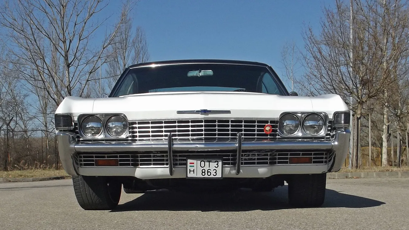 Chevrolet Impala Sport Coupe (1968) veteránteszt 